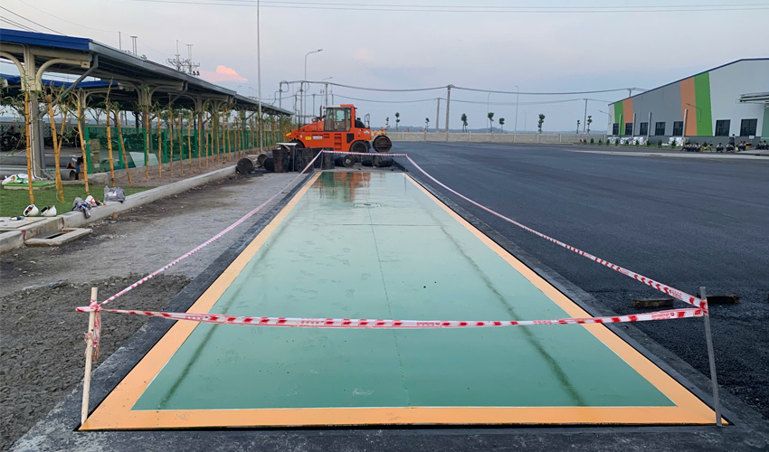 Trạm cân xe tải 80 tấn 3x18m ở Bình Dương