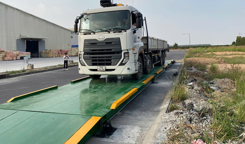 trạm cân xe tải tại Long An