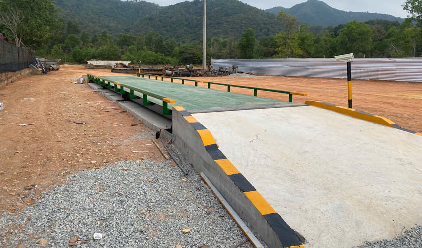 chi phí lắp đặt trạm cân xe tải