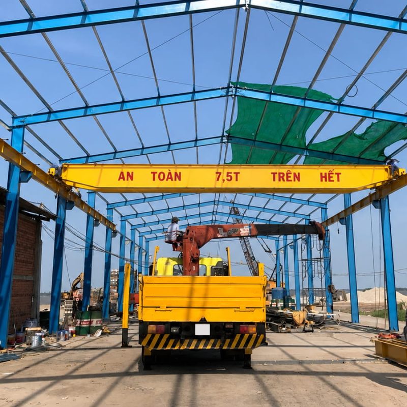Cầu trục dầm đôi 7,5 tấn