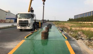 kiểm định trạm cân ô tô 120 tấn