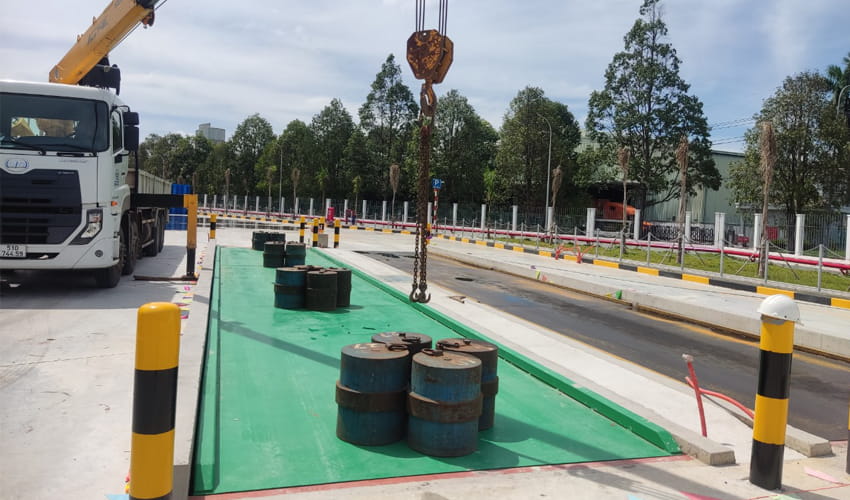 kiểm định trạm cân 80 tấn