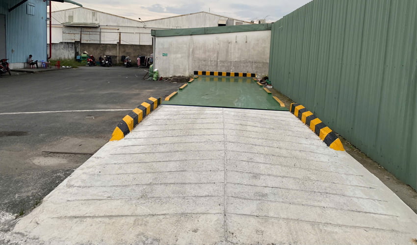 Kiểm định trạm cân ô tô 100 tấn