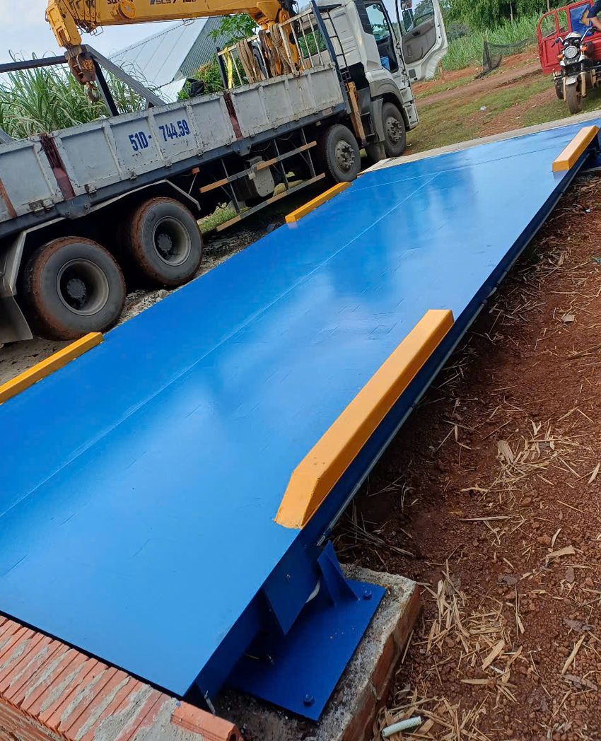 Trạm Cân Ô Tô 3x8m 50 Tấn Tại Bình Phước