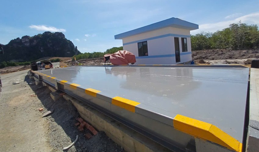 lắp đặt trạm cân 80 tấn tại Kiên Giang